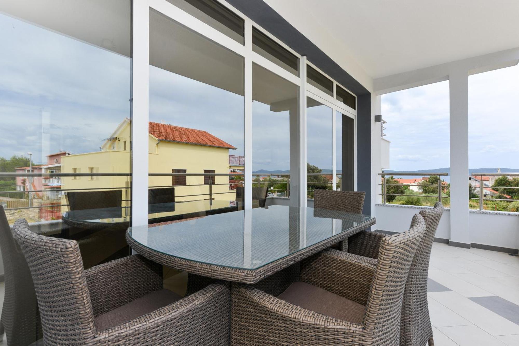 Apartmani Martin Mit Beheiztem Pool With Heated Pool Bibinje Quarto foto